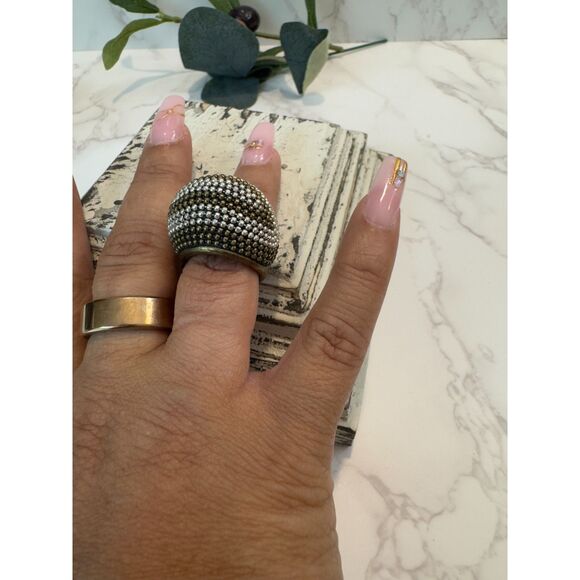 Stunning Brutalist Copper Ring - Picture 8 of 9